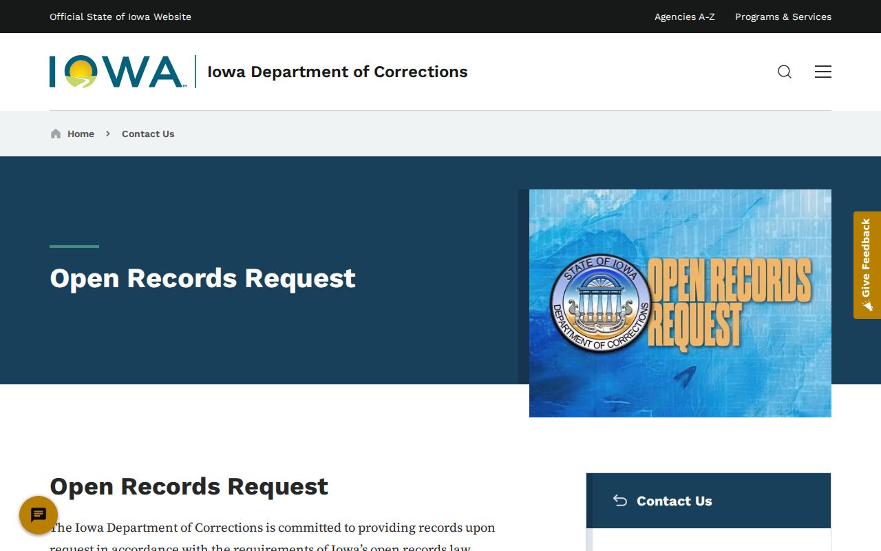 Logan criminal history access through Iowa corrections open records